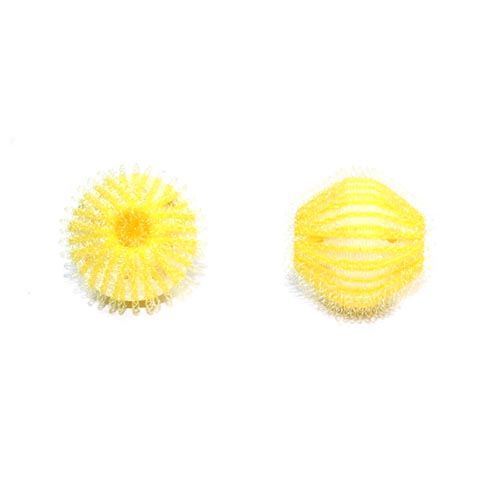 Yellow laundry balls