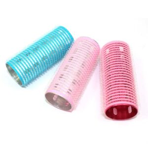 Rouleau à cheveux coloré en aluminium