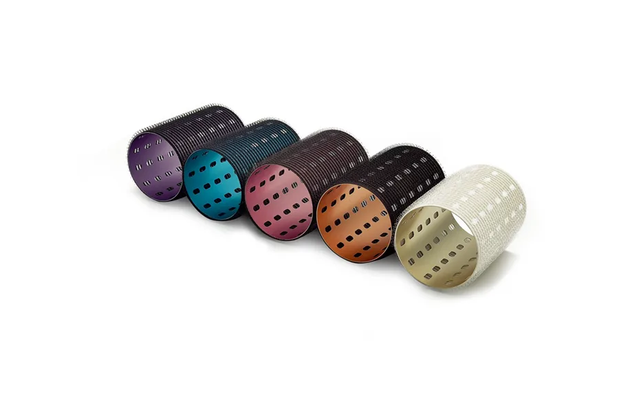 Rouleau à cheveux en gros Rouleau à cheveux en métal